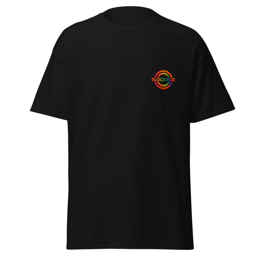 wasted faces - T-Shirt - rainbow print