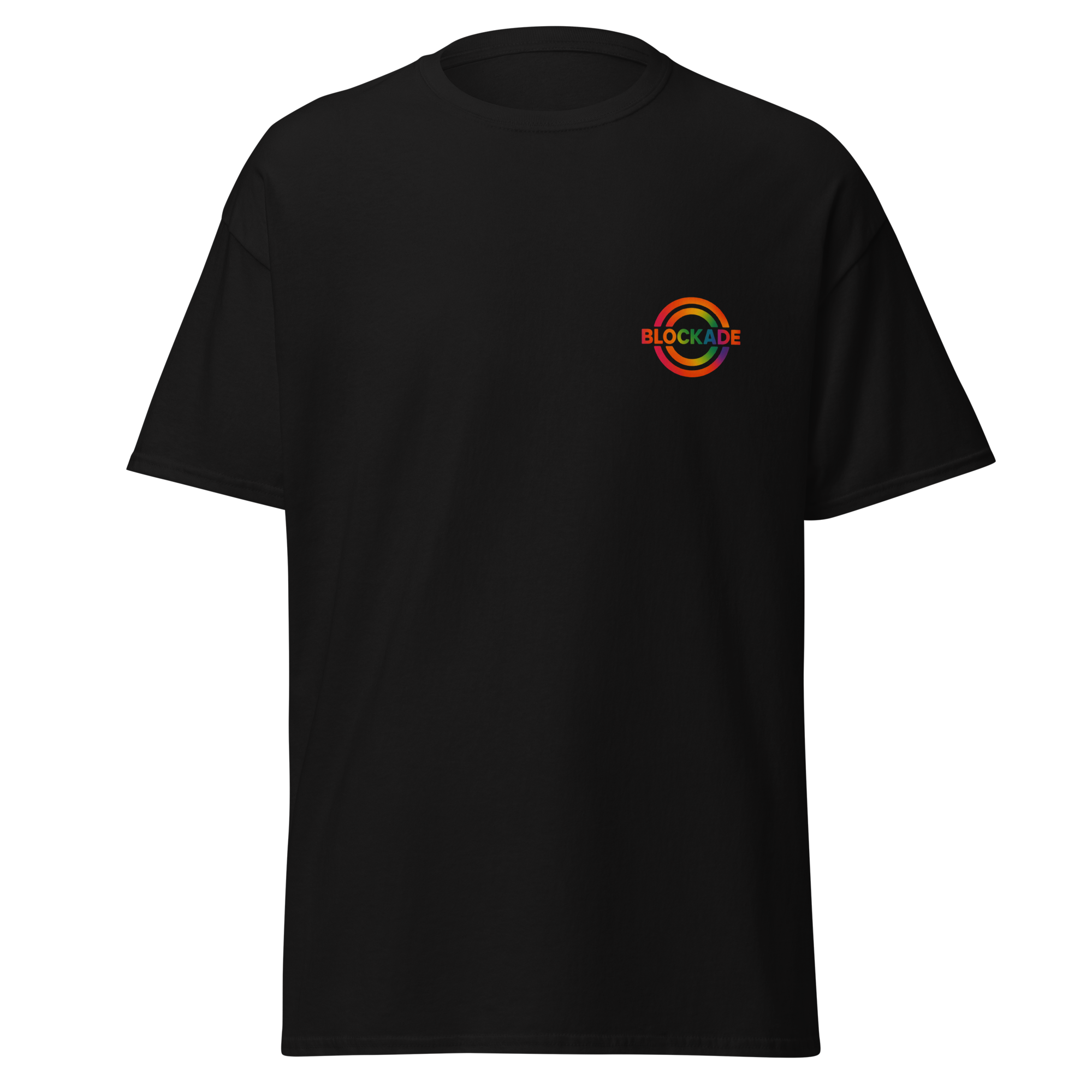 wasted faces - T-Shirt - rainbow print